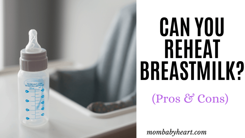 Featured Image of 'can you reheat breast milk'