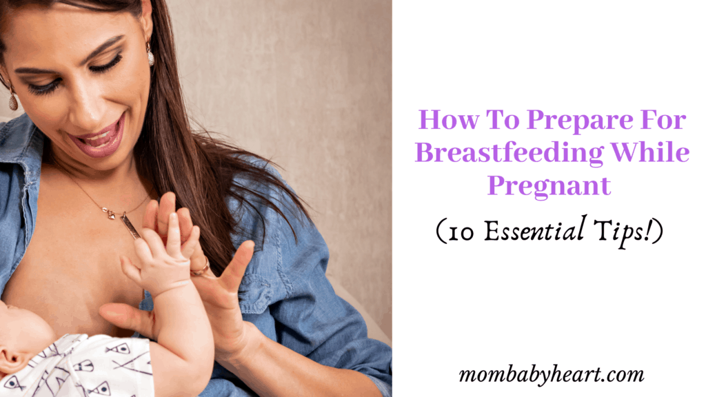 Image on how to prepare for breastfeeding