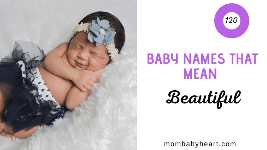 Image of names that mean beautiful