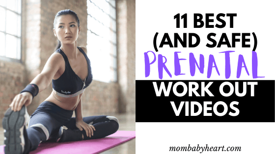 Image of prenatal workout videos