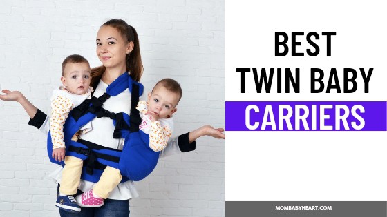 image of twin baby carriers
