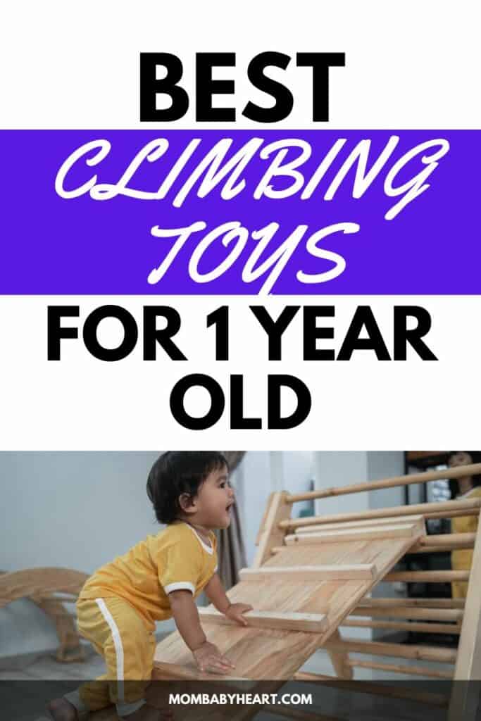 image of climbing toys for 1 year old