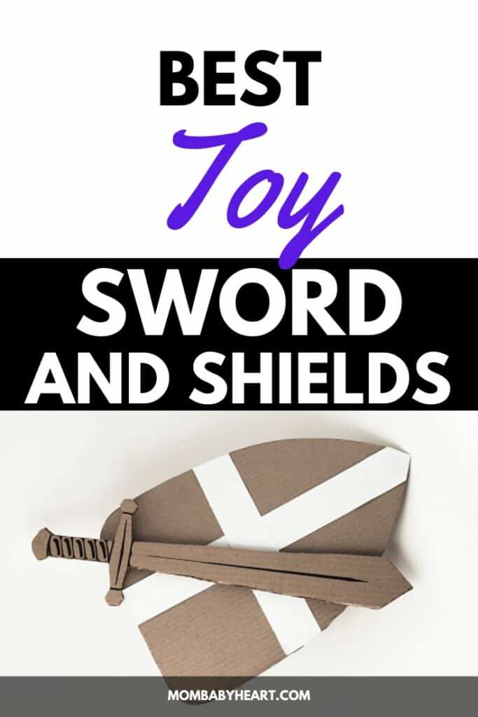 image of toy sword and shield