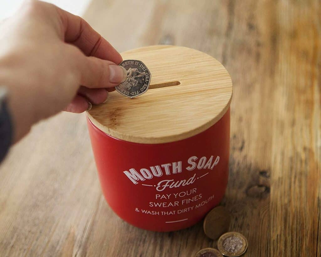 Photo of Wonderfund mouth soap swear jar