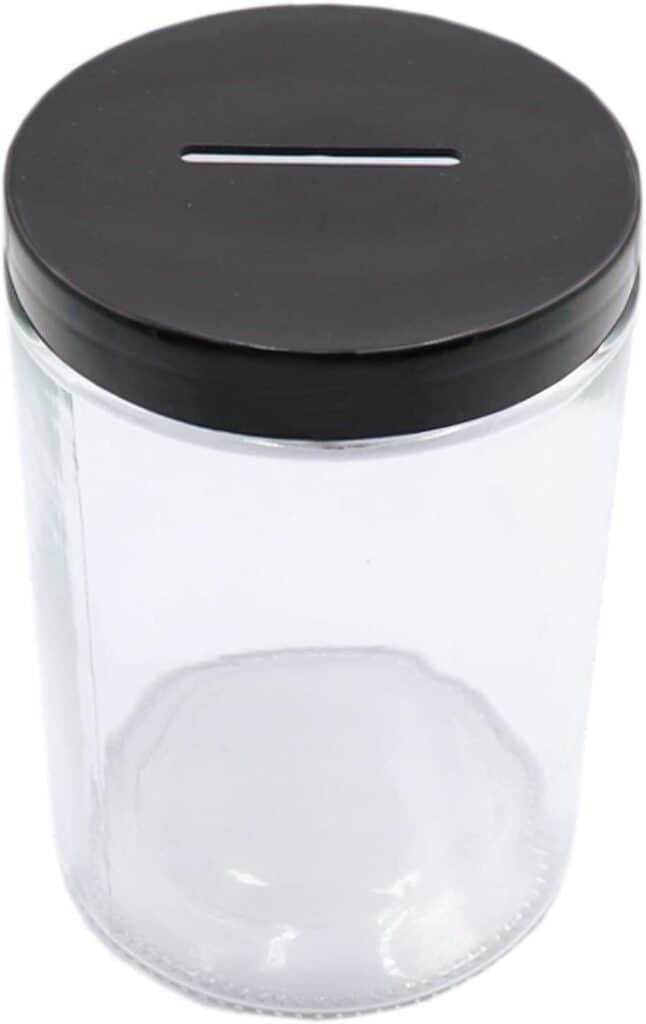 Photo of Mczxon Clear Glass piggy bank Swear Jar
