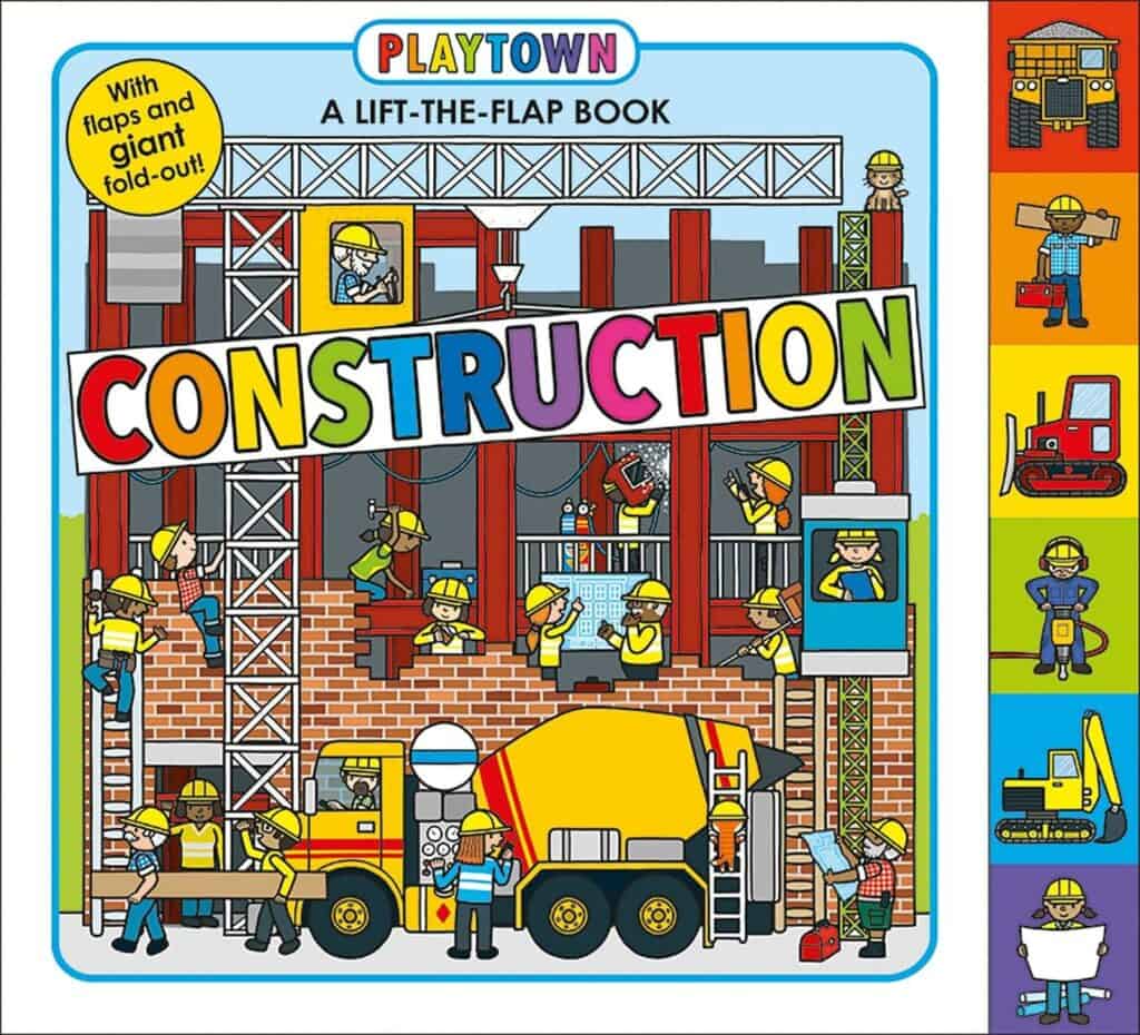 Photo of Playtown: A Lift-The-Flap Book by Roger Priddy; one of the best books for 1 year olds
