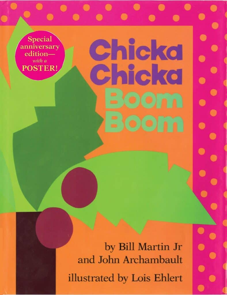 Photo of Chicka Chicka Boom Boom by Bill Martin Jr. one of the best books for 1 year olds