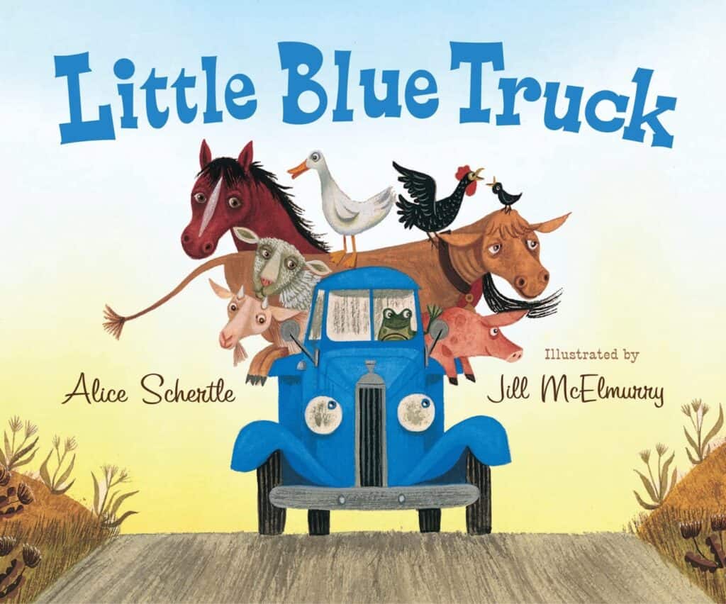 Photo of Little Blue truck; one of the best books for 1 year olds