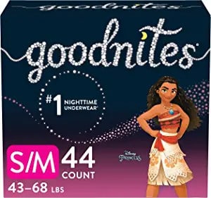 Photo of Goodnites; one of the best Overnight diapers size 3
