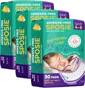 Photo of Sposie; one of the best Overnight diapers size 3