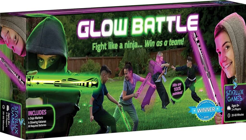 Photo of Starlux glow in the dark toy sword and shield