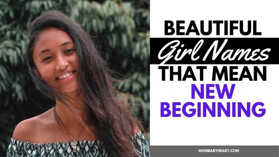 image of girl names that mean new beginning