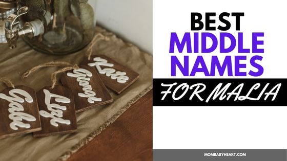 image of malia middle names