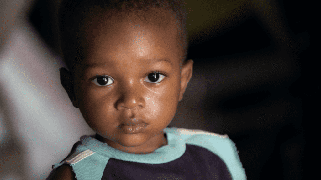 Photo of a cute boy; nigerian baby names are ideal for your cutie