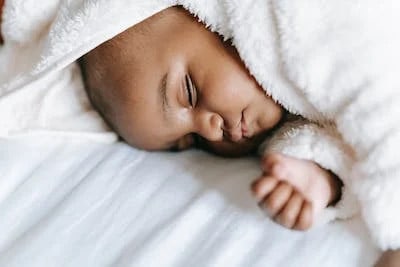 Photo of a cute baby. Yoruba baby names are unique and have deep meaning