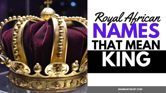 image of african names that mean king