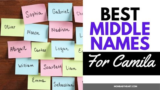 middle names for Camila