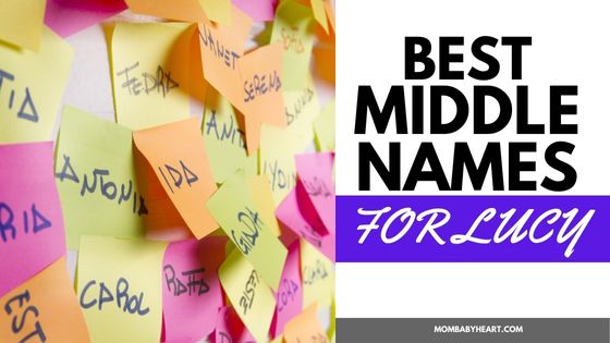 image of middle names for Lucy