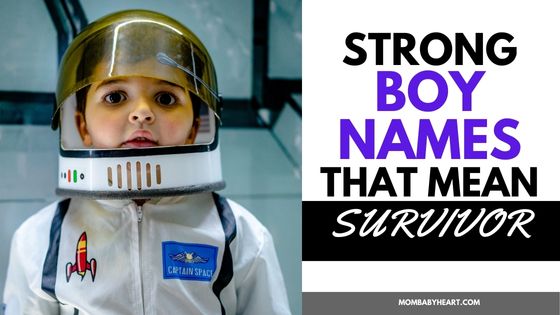 image of boy names that mean survivor