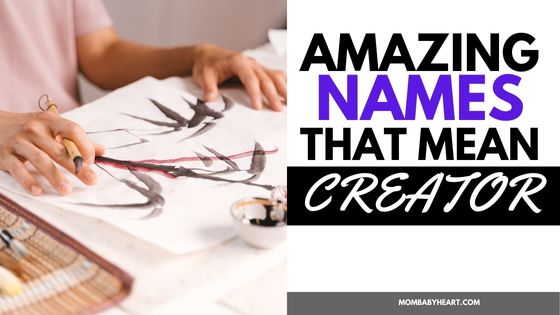 image of names that mean creator