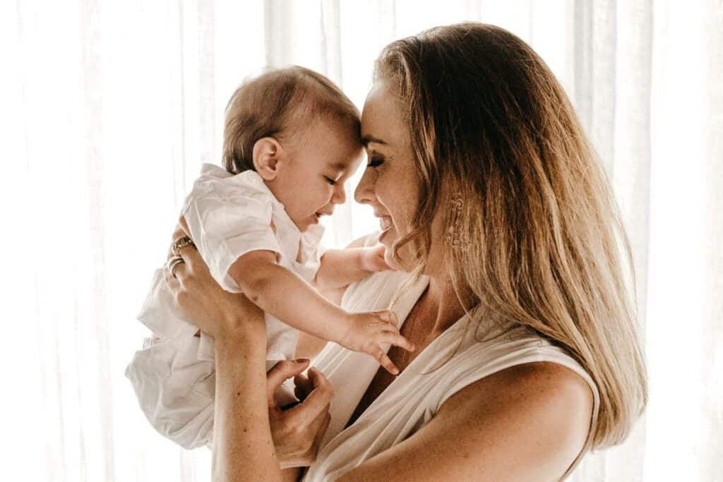 Photo of a mom and baby; names that mean wanderer are unique