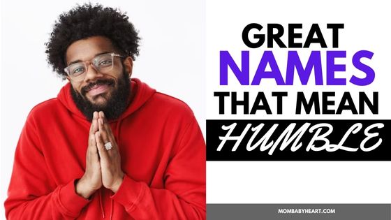 image of names that mean humble
